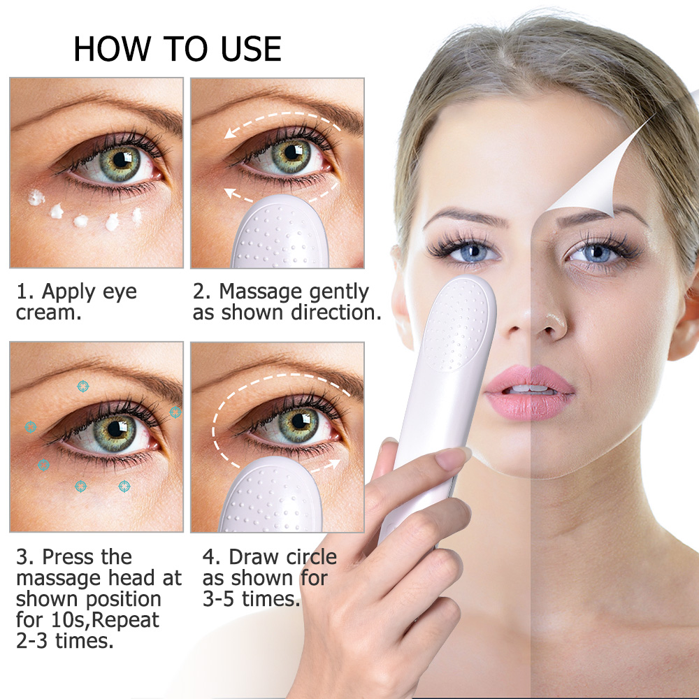 Massageador elétrico para os olhos EMS