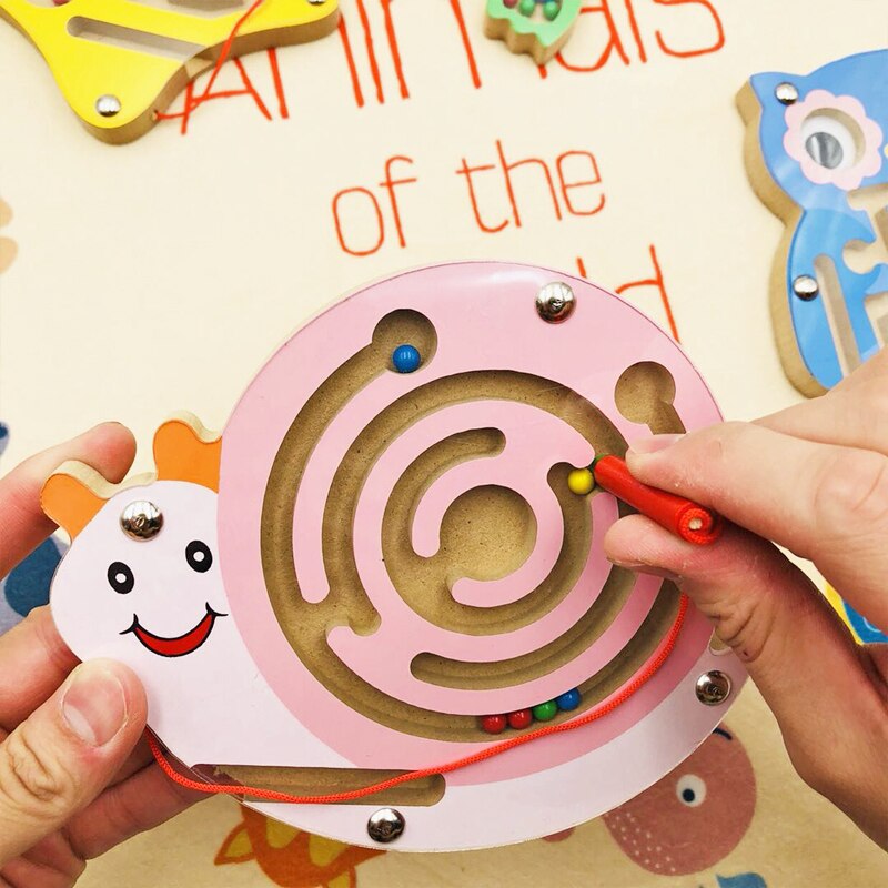 Labirinto Montessori de Madeira (dos 6 aos 24 meses)