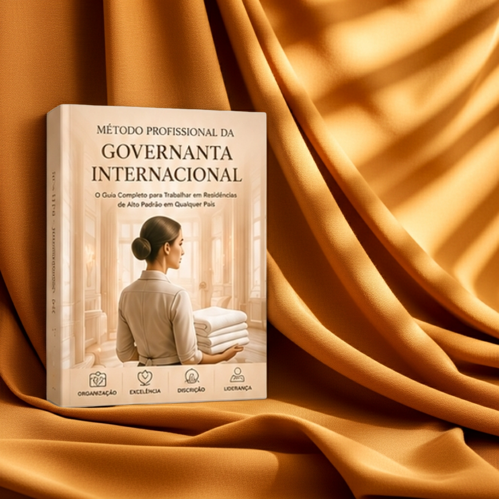 Ebook Governanta Profissional: Guia Completo para Trabalhar no Estrangeiro
