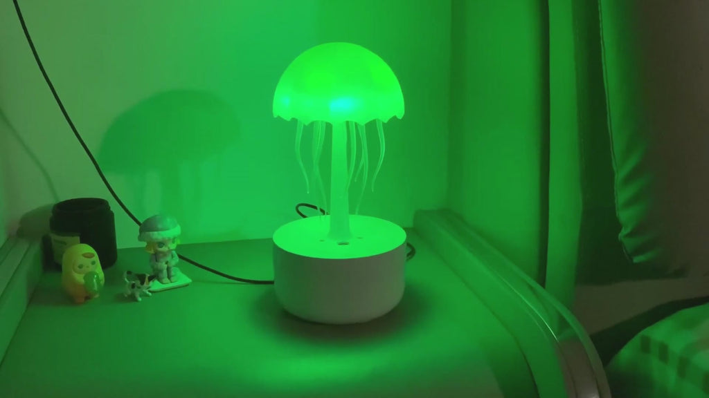 Difusor de aromas e humidificador com luz noturna de 7 cores